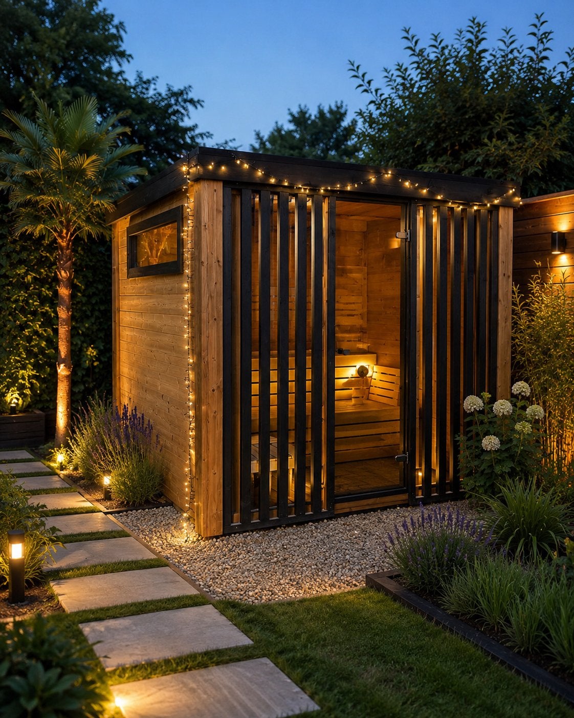 Sauna demo model - 200cm - led -THERMO WOOD-direct leverbaar, Ophalen, 7921AE, Fast Fair b.v., Complete sauna