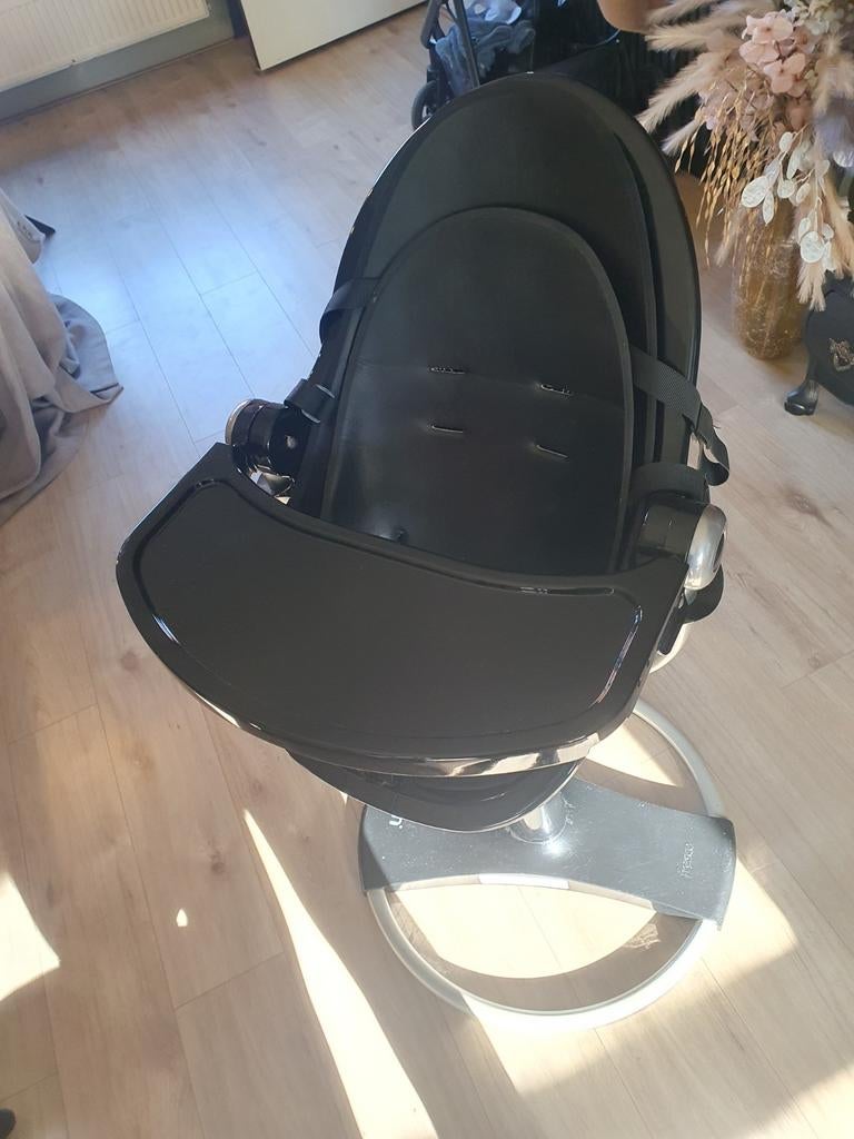 Bloom Fresco Chrome kinderstoel - Zwart, Ophalen, Gebruikt, Meegroeistoel, Gordel(s)