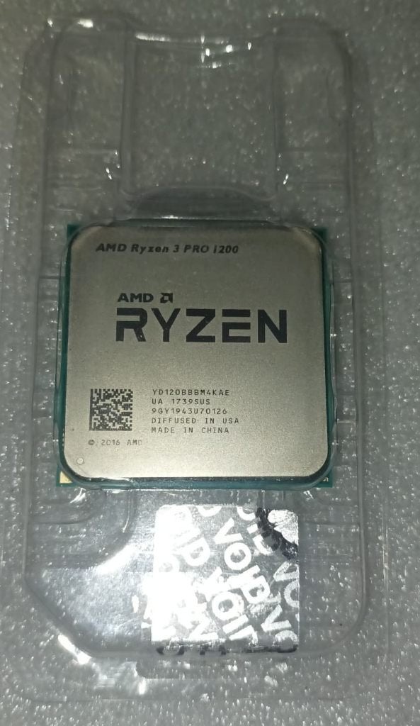 Ryzen 3 PRO 1200, Computers en Software, Processors, Verzenden, Zo goed als nieuw, 3 tot 4 Ghz