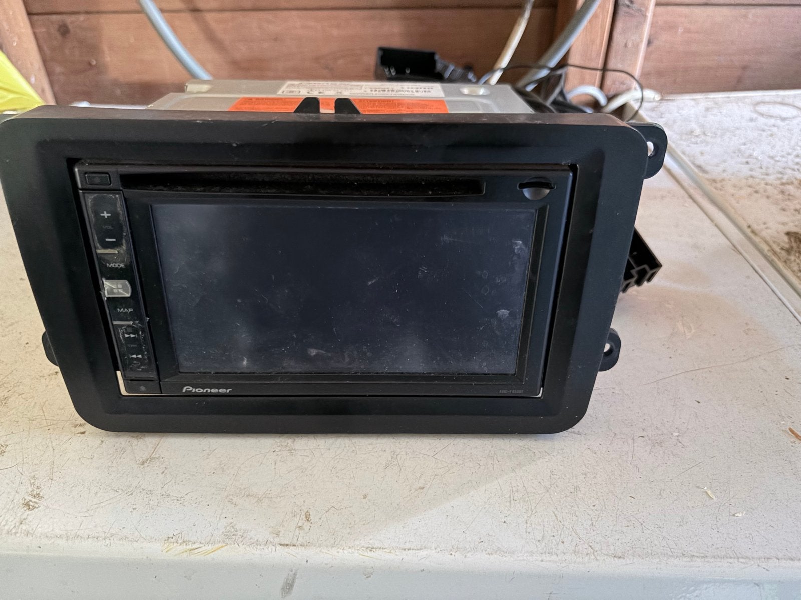 Pioneer AVIC-F850BT Navigatiesysteem voor VW Polo, Ophalen of Verzenden, Gebruikt