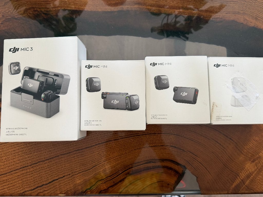 DJI mic mini, diverse sets, Muziek en Instrumenten, Microfoons, Overige typen, Nieuw, Ophalen of Verzenden, US