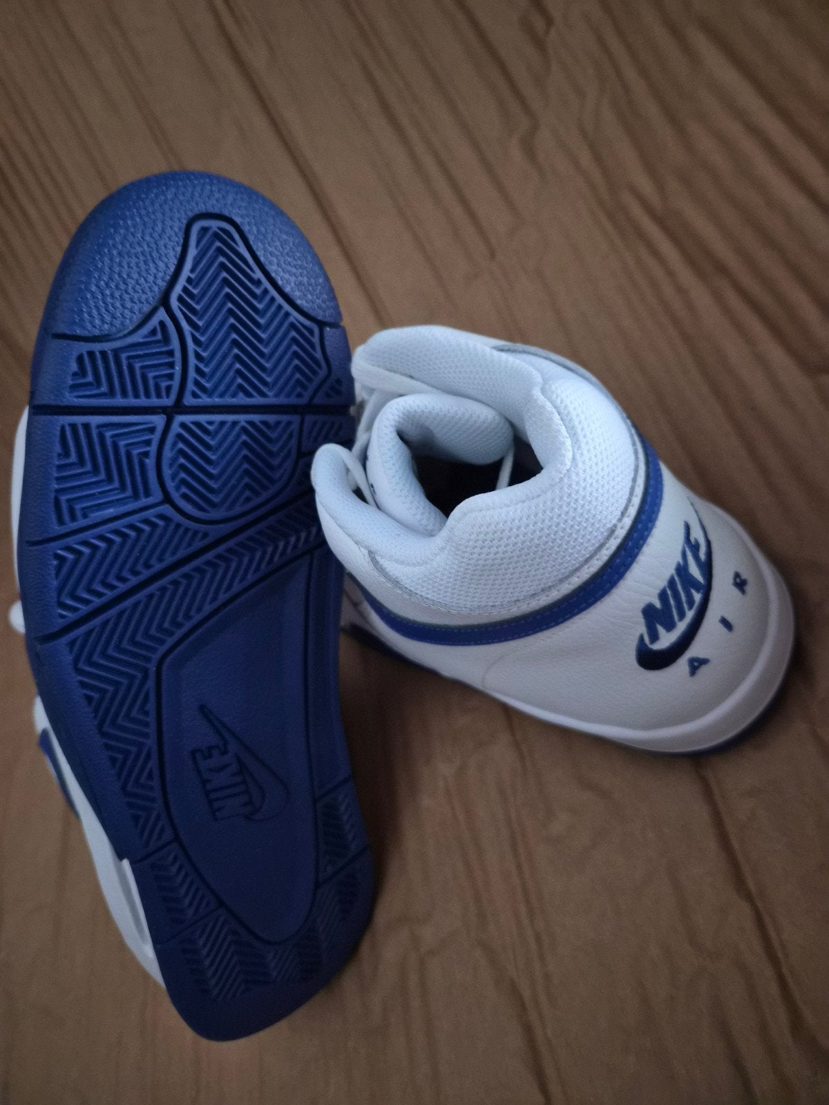 Nike Flight Legacy Sneakers - Wit/Blauw - Maat 42.5, Ophalen of Verzenden, Nieuw, Wit