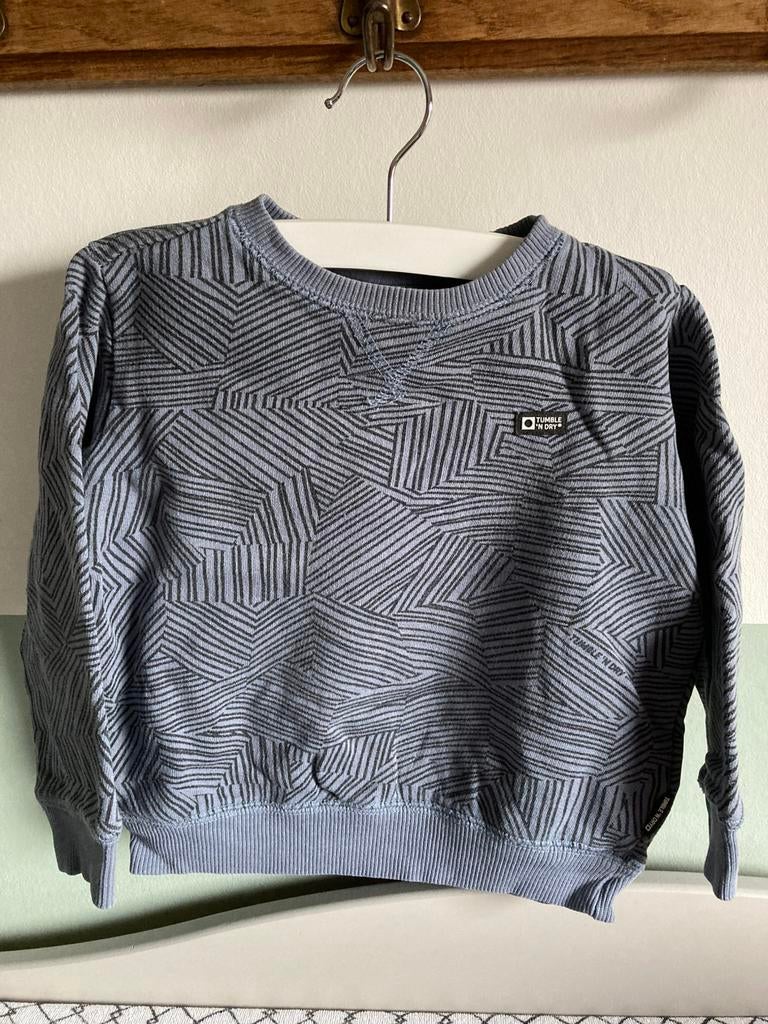 Tumble ‘n Dry trui blauw mt 98, Ophalen of Verzenden, Zo goed als nieuw, Jongen, Trui of Vest