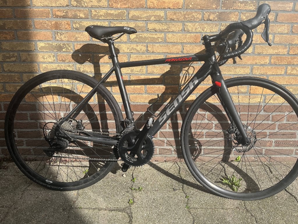 Sensa Romagna Disc SLE 105 racefiets - Zo goed als nieuw -, 28 inch, Aluminium, 49 tot 53 cm, Zo goed als nieuw