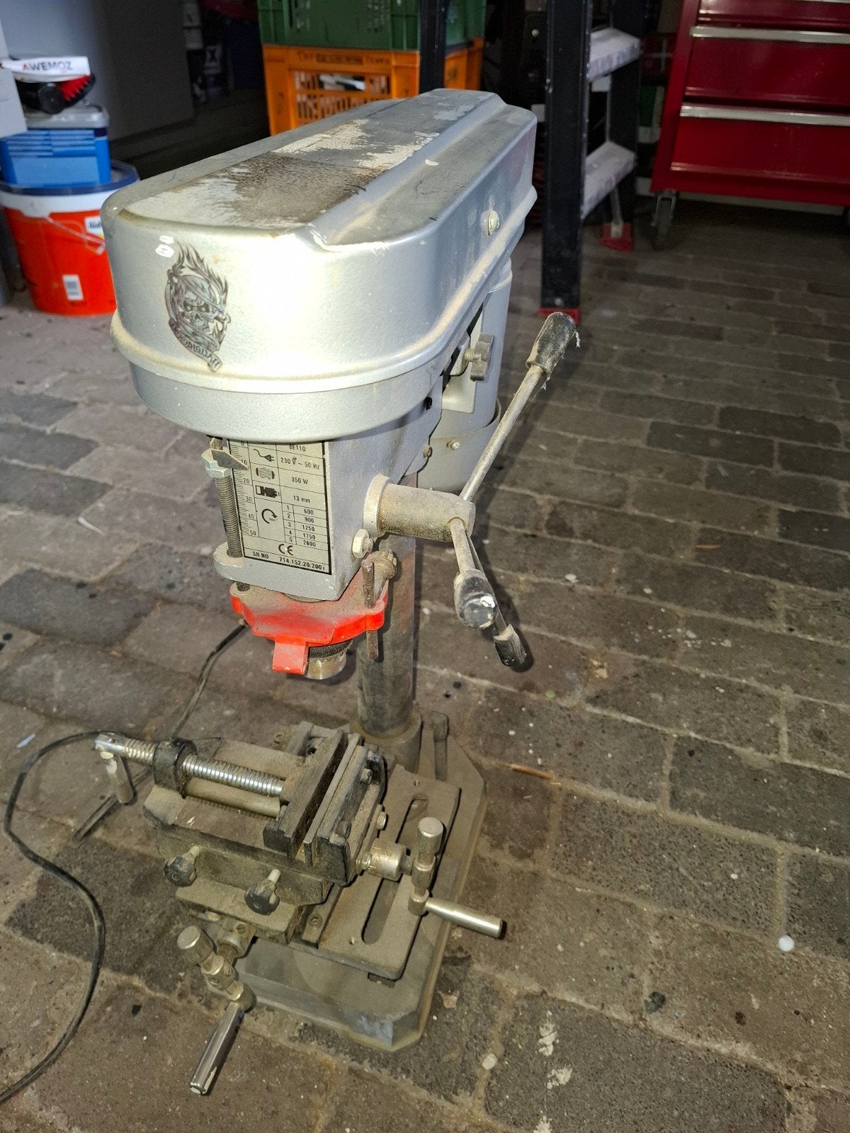 Kolom boormachine 80 cm hoog, Ophalen, Gebruikt, Kolomboormachine