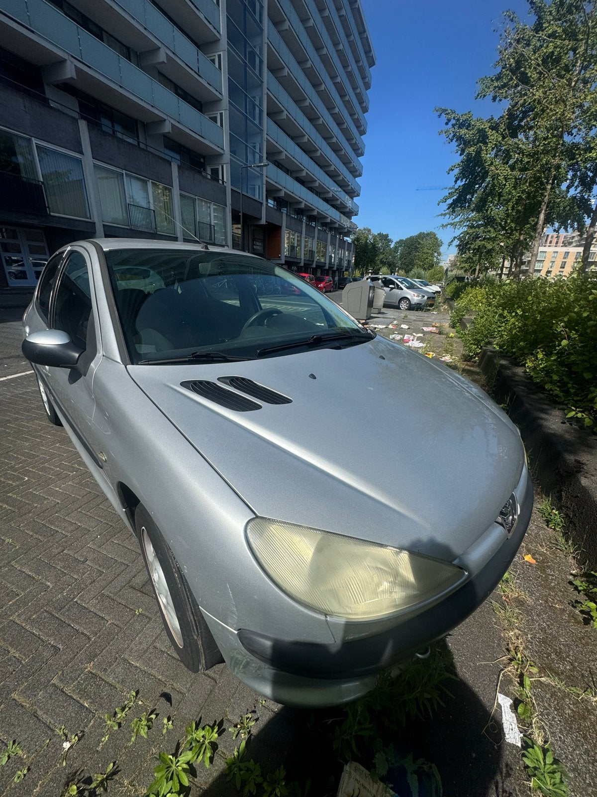 Peugeot 206 1.4 5D 2003 Grijs, Voorwielaandrijving, 31 €/maand, 4 cilinders, Origineel Nederlands