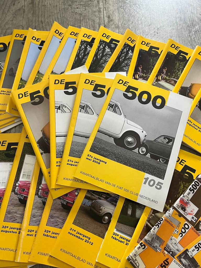 Fiat 500 boekjes, Boeken, Auto's | Boeken, Ophalen of Verzenden, Zo goed als nieuw, Overige merken
