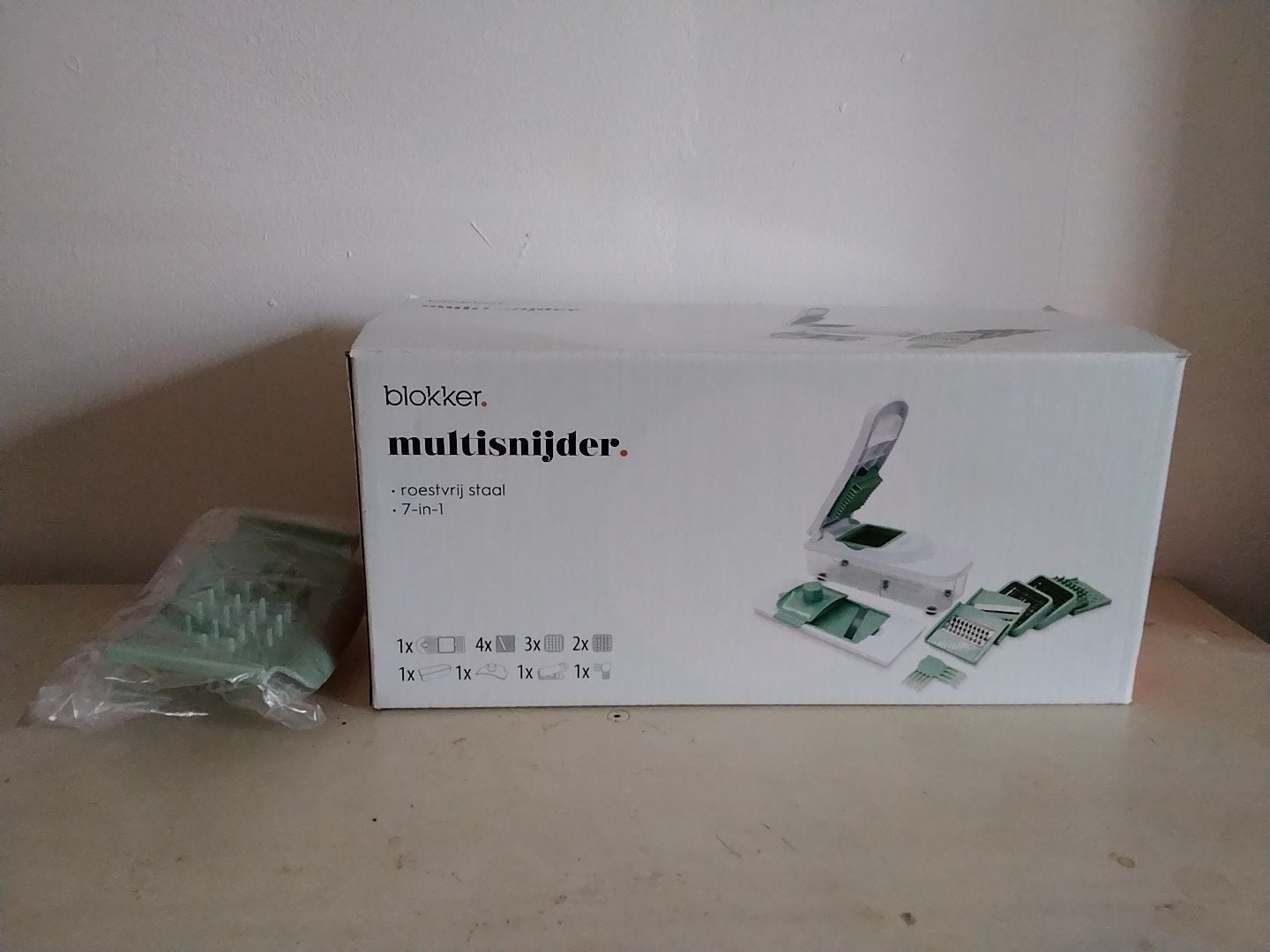 Blokker Multisnijder 7-in-1 - Nieuw in doos, Ophalen, Kunststof, Nieuw, Snijmachine