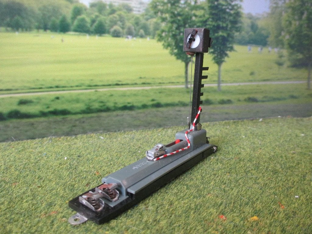mechanisch sluitsignaal MET VERLICHTING van DDR VEB Piko, Gelijkstroom of Wisselstroom, Overige typen, Nieuw, Piko