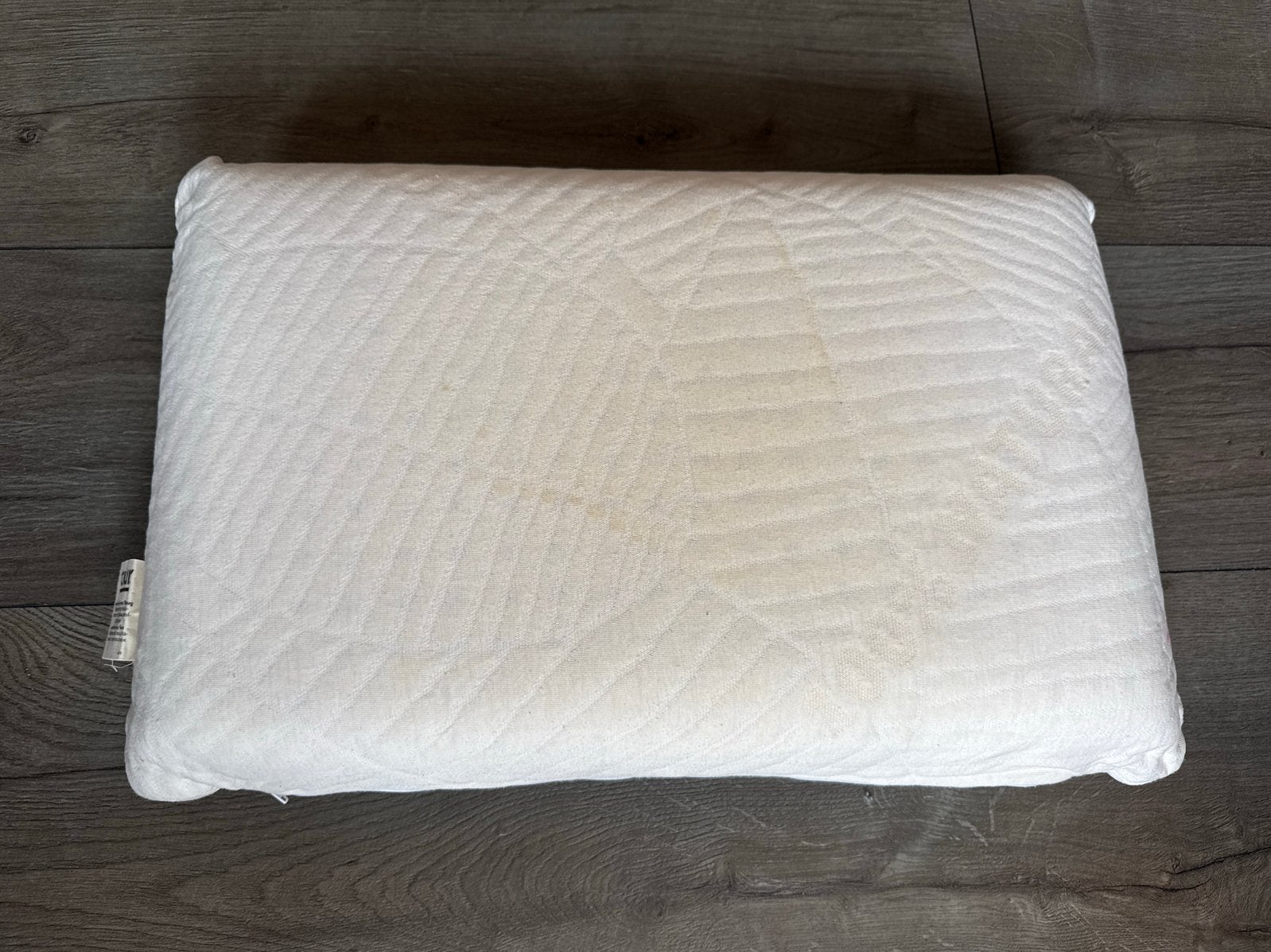 Tuur kussen 60x40 cm, Gebruikt, Eenpersoons, Wit, Ophalen of Verzenden