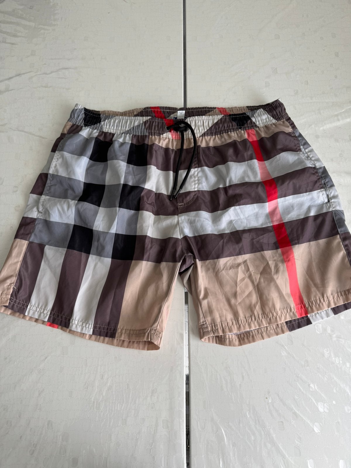 Mooi zwembroek, Ophalen of Verzenden, Overige maten, Beige, Zwemshort