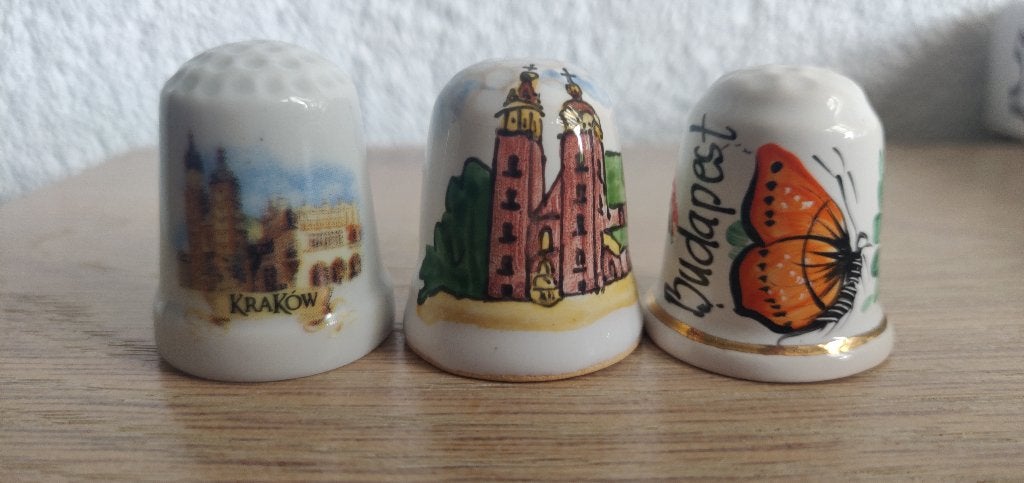 Vingerhoedjes Europa 2, Verzamelen, Vingerhoedjes, Ophalen of Verzenden, Zo goed als nieuw