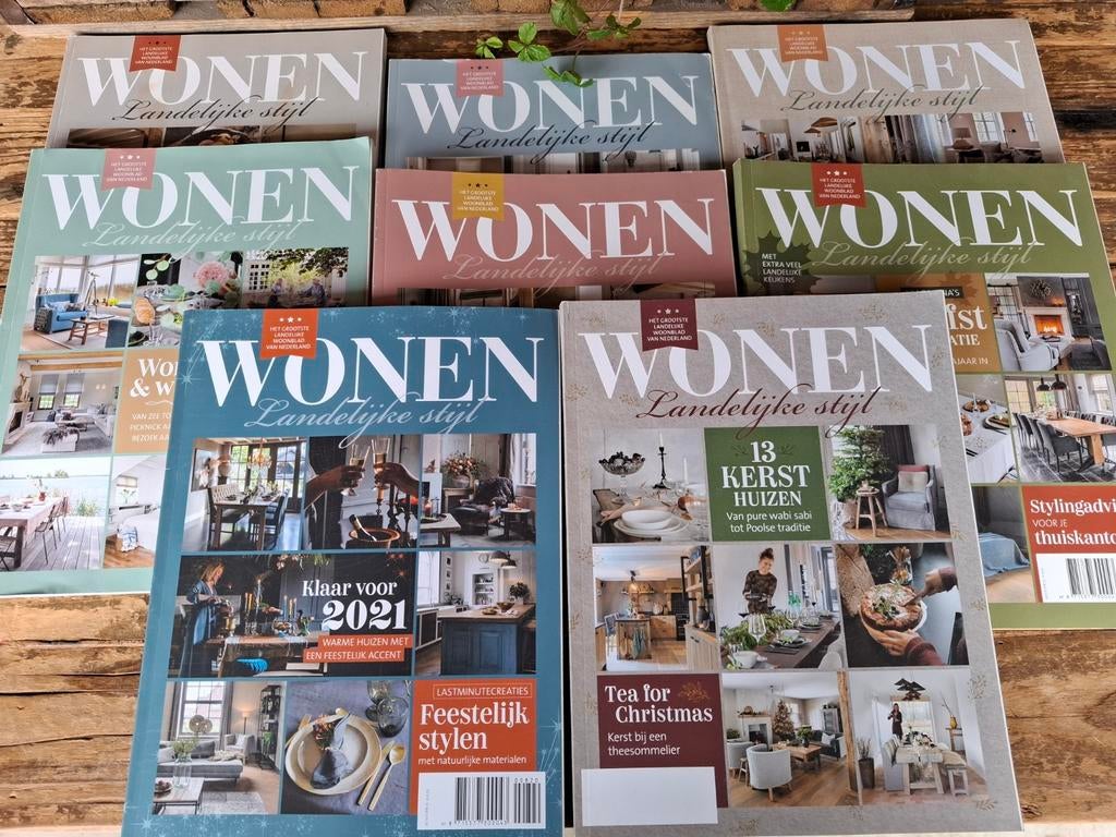 Wonen Landelijke Stijl - Complete jaargang 2020, Boeken, Tijdschriften en Kranten, Ophalen, Gelezen, Overige typen