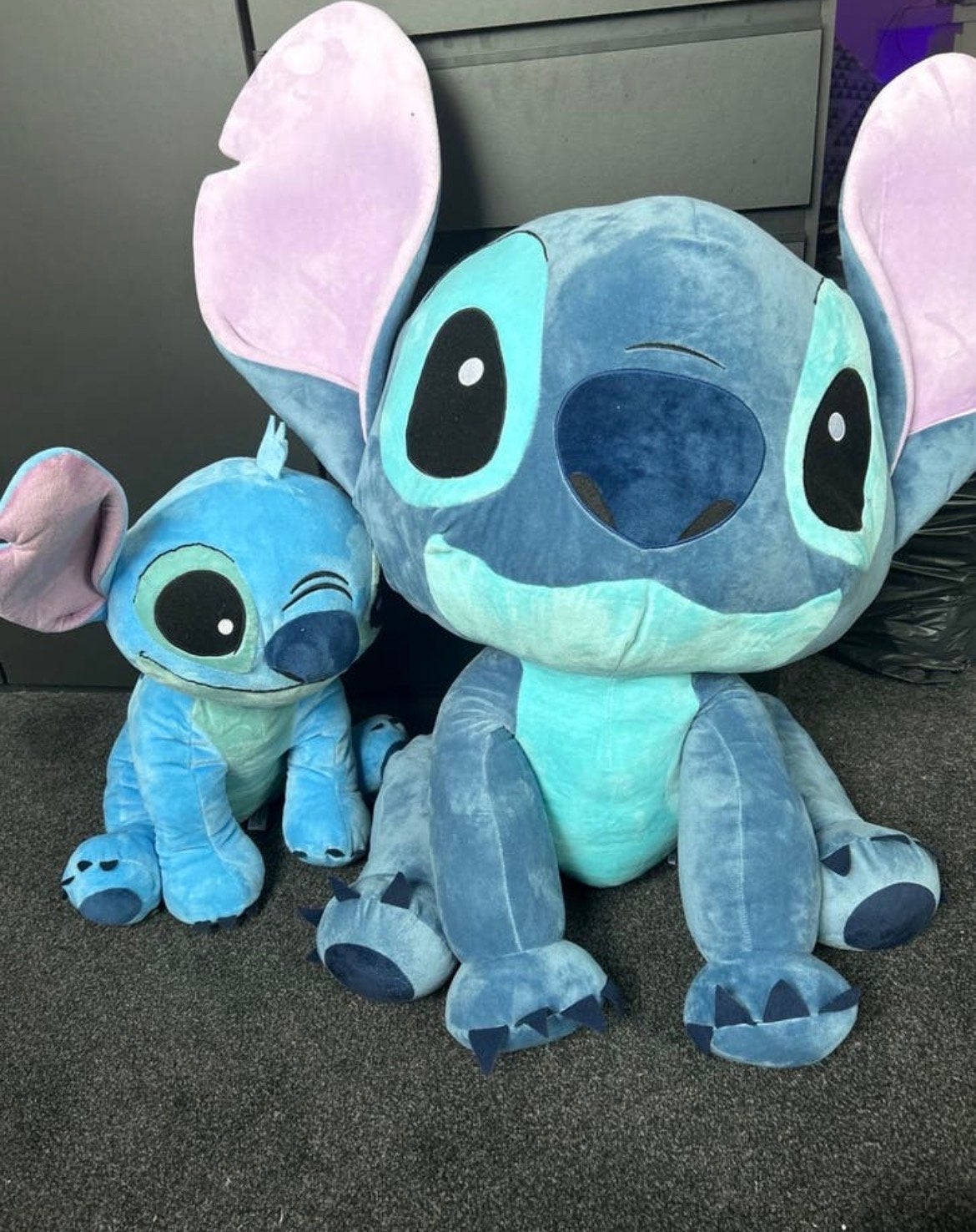 Grote en kleine Stitch knuffels - Disney Lilo & Stitch, Ophalen, Disney, Overige typen, Blauw