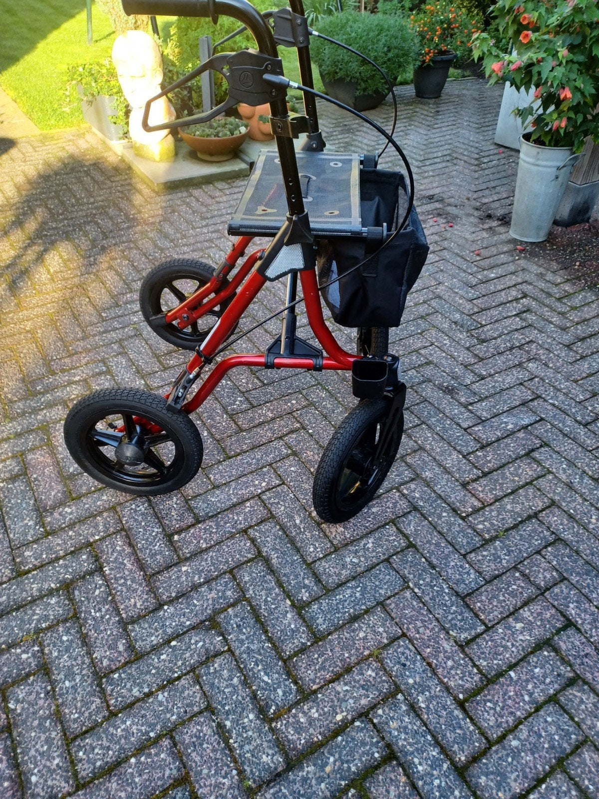 Dietz taima xc off road rollator, Ophalen, Opvouwbaar, Zo goed als nieuw