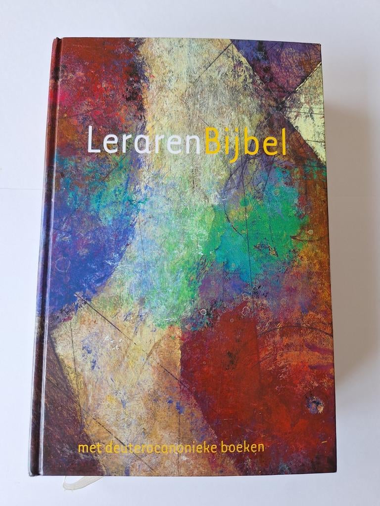 LerarenBijbel met deuterocanonieke boeken, Boeken, Verzenden, Zo goed als nieuw, Besturenraad, KBO, KBVO, CNV Onderwijs, Christendom | Katholiek