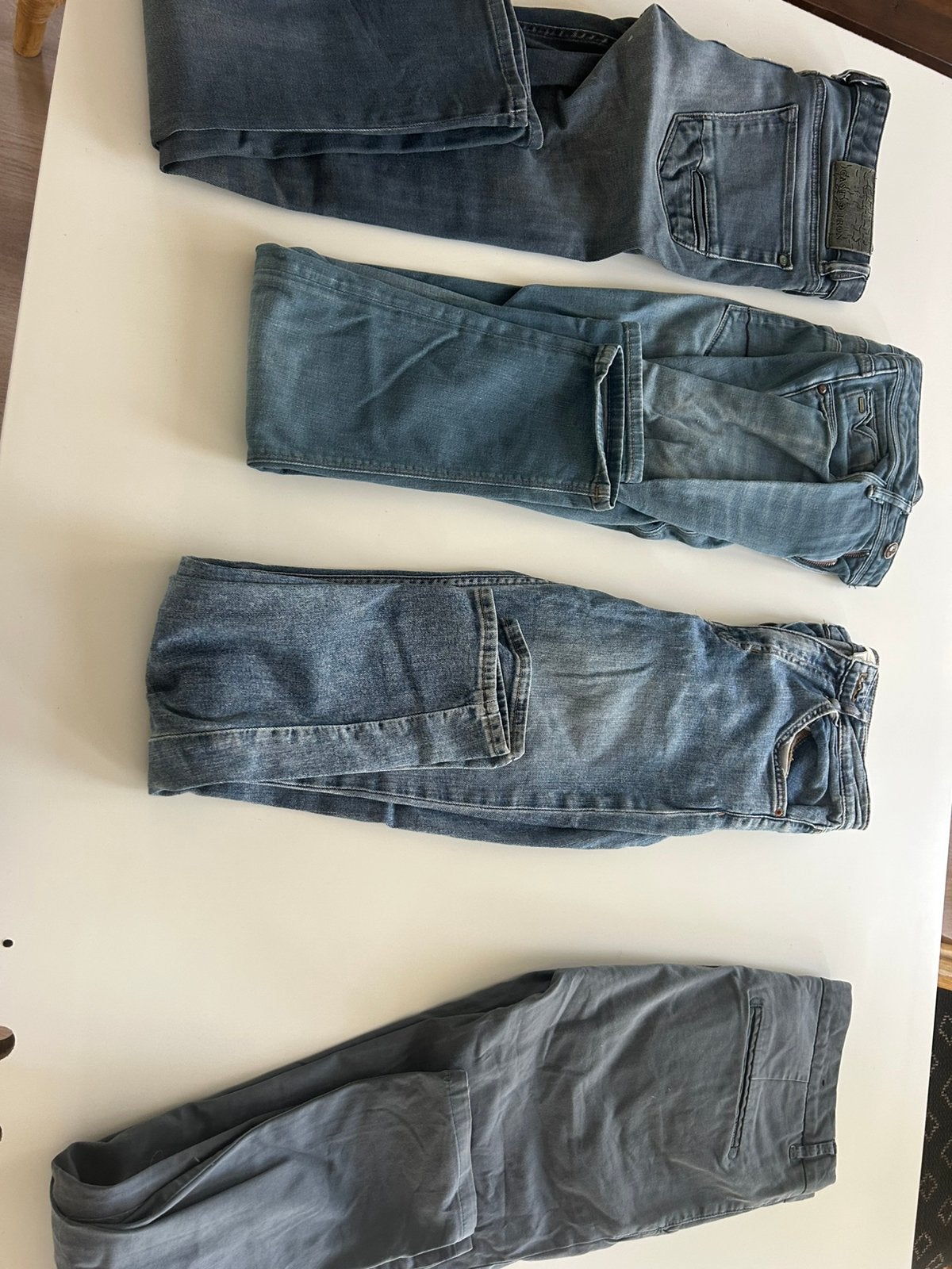 4 broeken, Kleding | Heren, Ophalen, Gedragen, Overige maten, Blauw