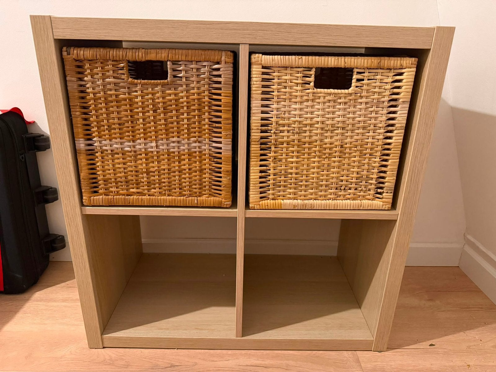 Nette IKEA KALLAX kast in eikenlook / houtkleur., Ophalen, -, -, Zo goed als nieuw