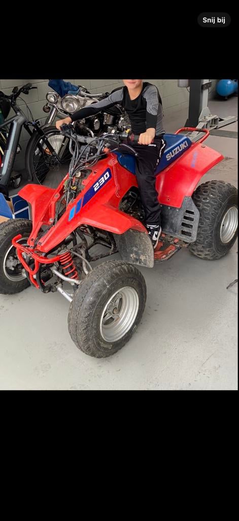 suzuki lt230, Fietsen en Brommers, Brommers | Crossbrommers, Gebruikt, 230 cc, Ophalen of Verzenden, 5 versnellingen
