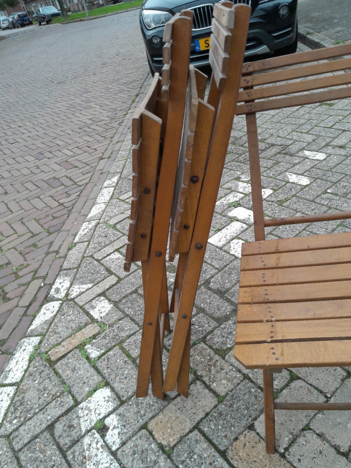 stoelen, Ophalen, Gebruikt, Minder dan 180 cm, Palen