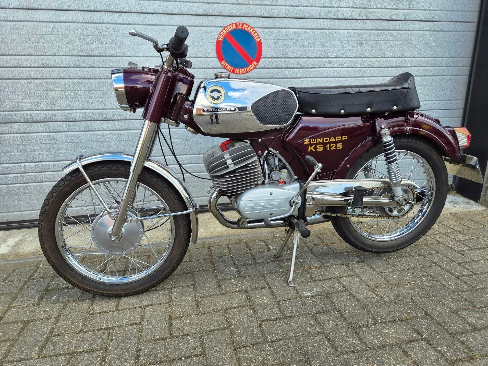 Zündapp 517 Special, KS 125 lucht, 19 pk, Ophalen, Overige modellen, 125 cc, Zo goed als nieuw