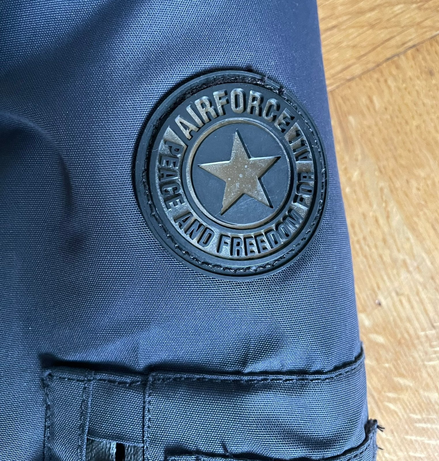 Airforce Parka winterjas jas skijas donkerblauw maat M 38, Ophalen of Verzenden, Zo goed als nieuw, Meisje, Jas