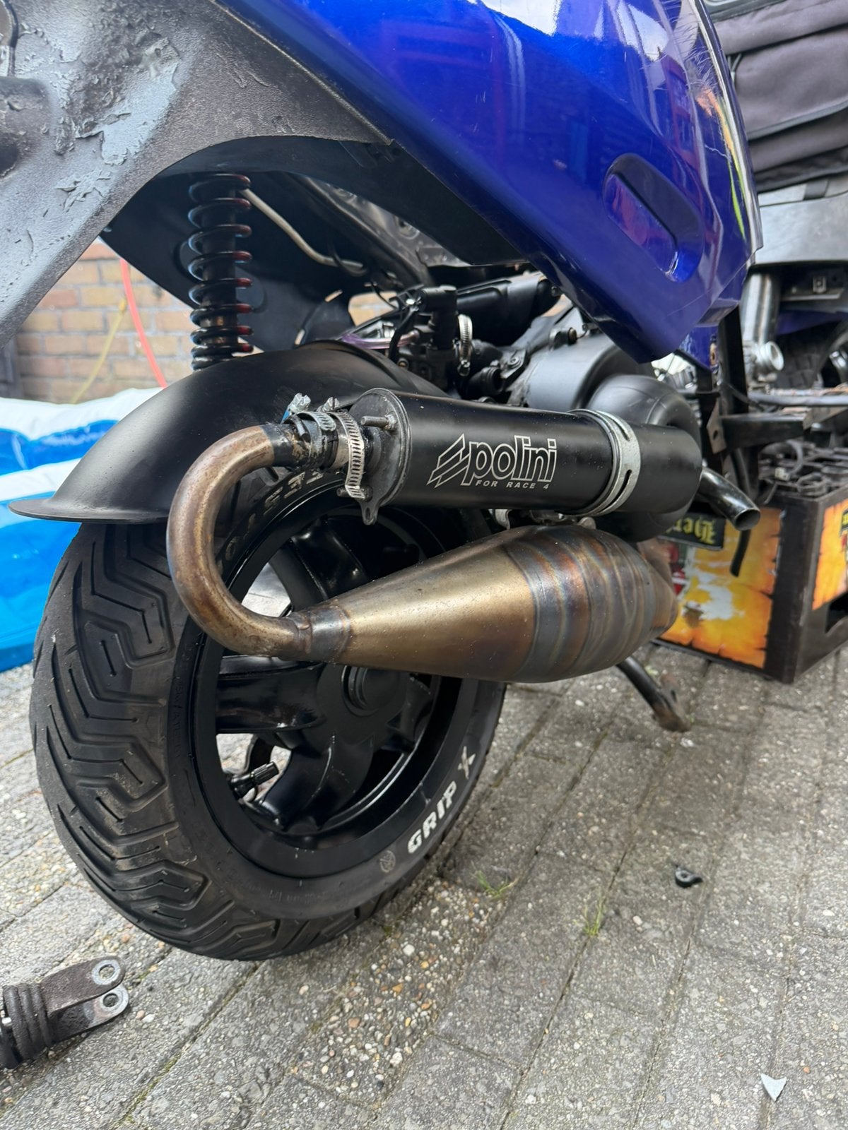 Zip 70cc monster, Ophalen of Verzenden