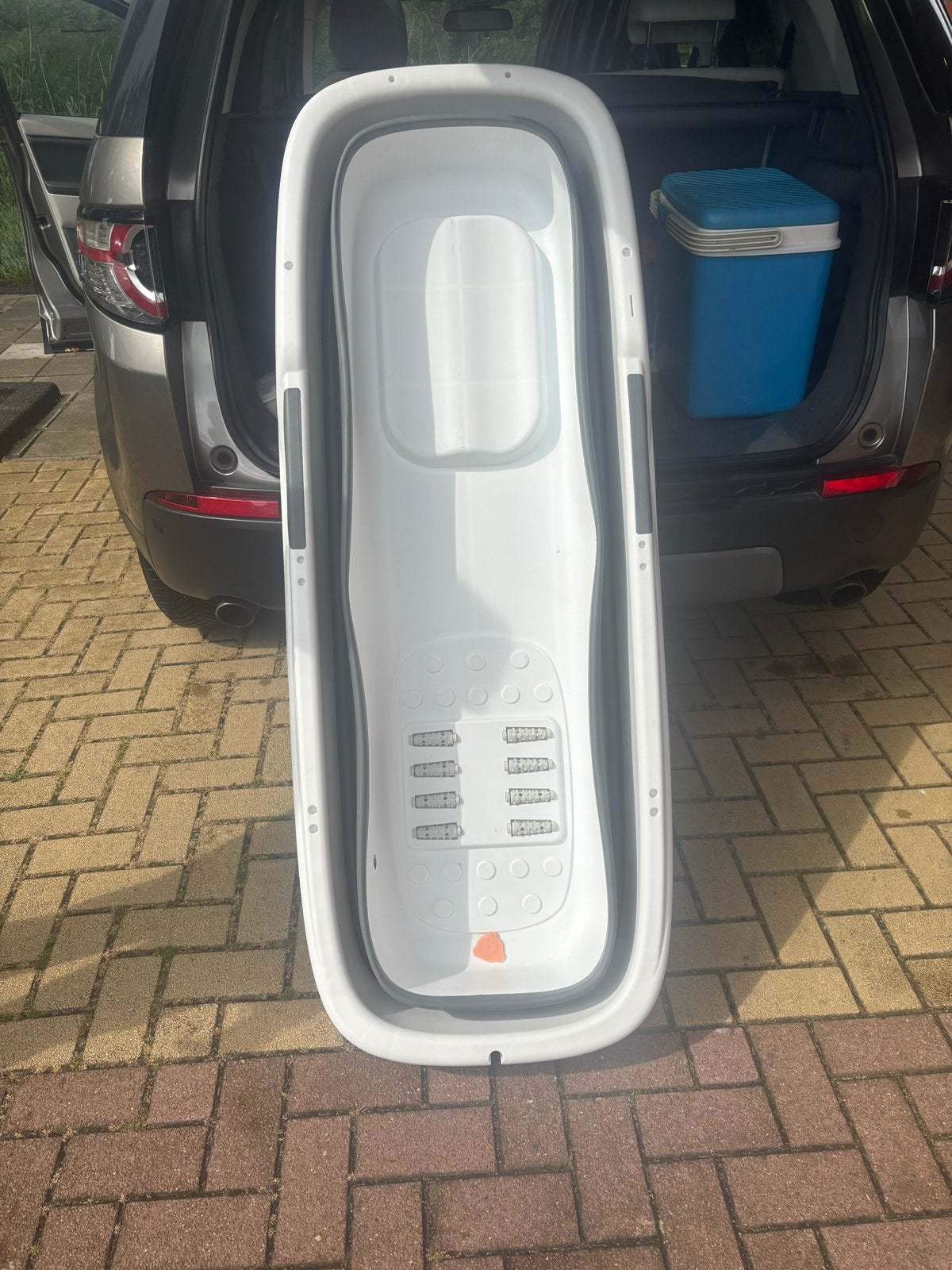 Goliath XXL OPVOUWBAAR BAD - cool grey, Ophalen, Gebruikt, Grijs