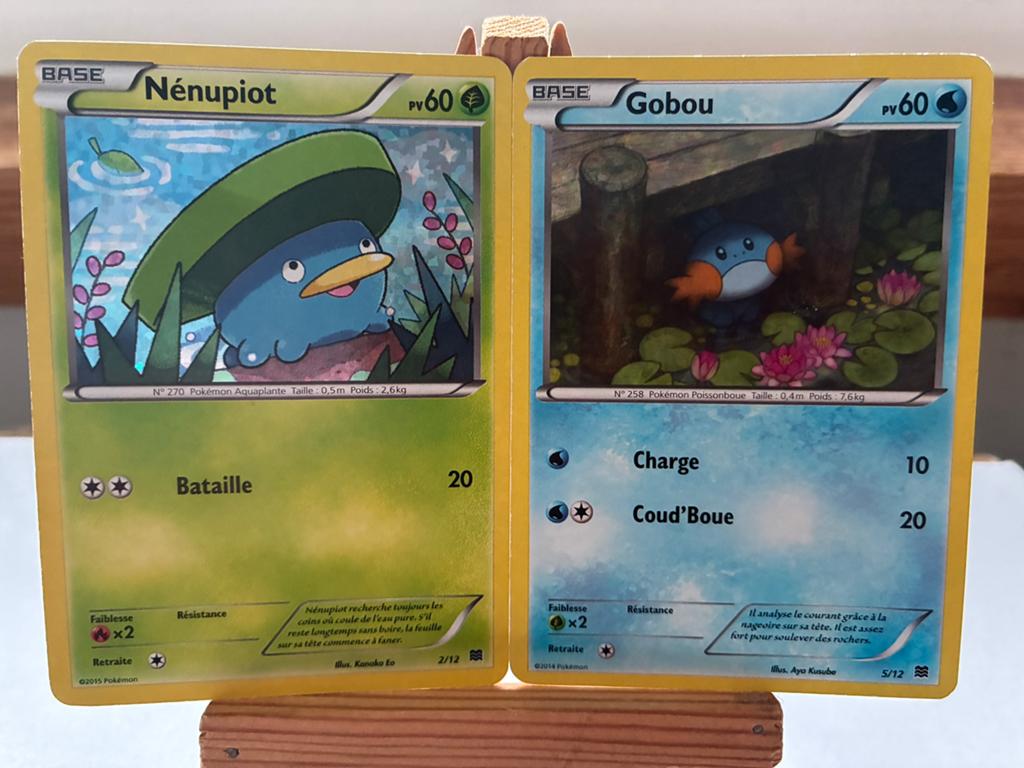 McDonald‘s 2015 Lotad 2/12 en Mudkip 5/12, Ophalen of Verzenden, Zo goed als nieuw, Losse kaart