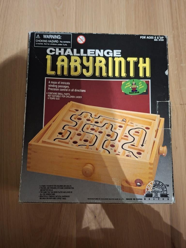 Labyrinth inclusief 2 ballen, Ophalen of Verzenden, Zo goed als nieuw, Ontdekken