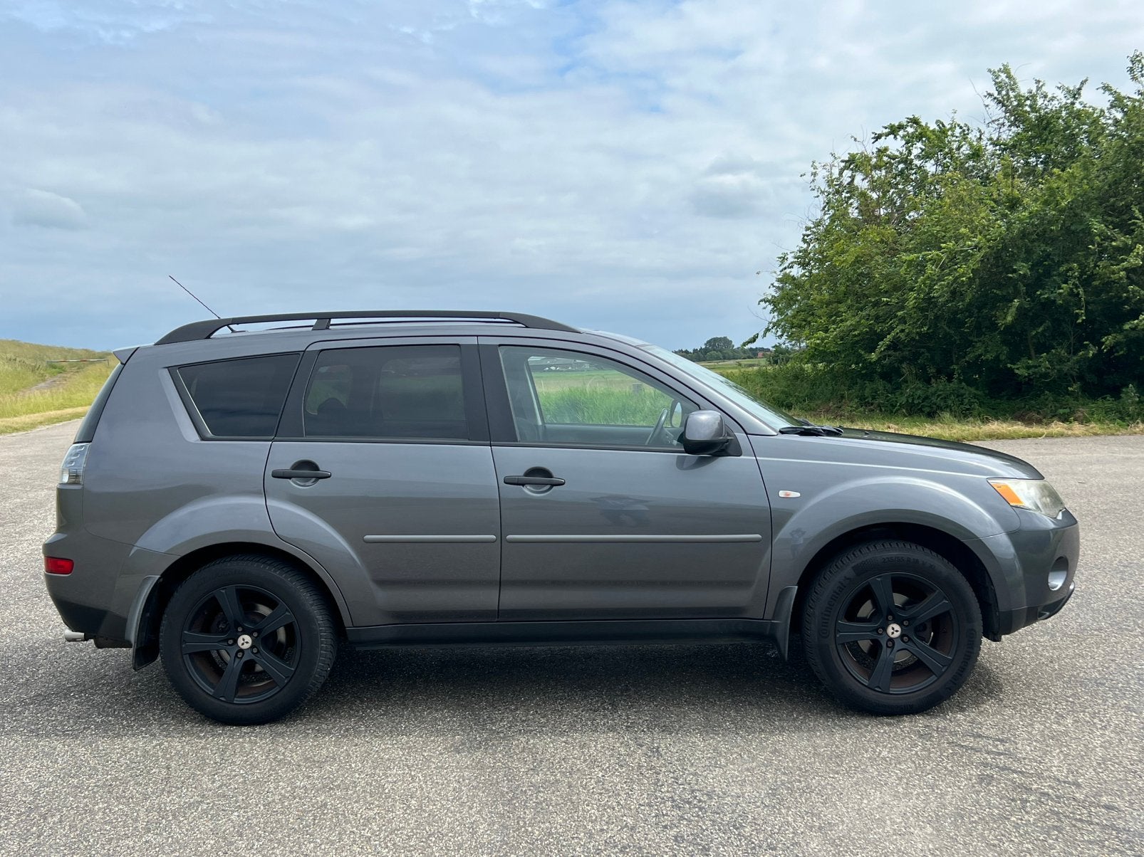 Mitsubishi Outlander 3.0 V6 223PK AIRCO AUTO SCHUIFDAK, Auto's, Voorwielaandrijving, Stof, Outlander, Sound system