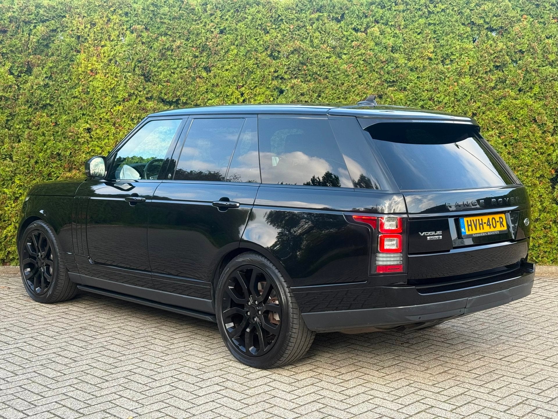 Land Rover RANGE ROVER 4.4 SDV8 Vogue ECC AIRCO DAK APPLE CA, Auto's, Automaat, Leder, Bedrijf, Diesel