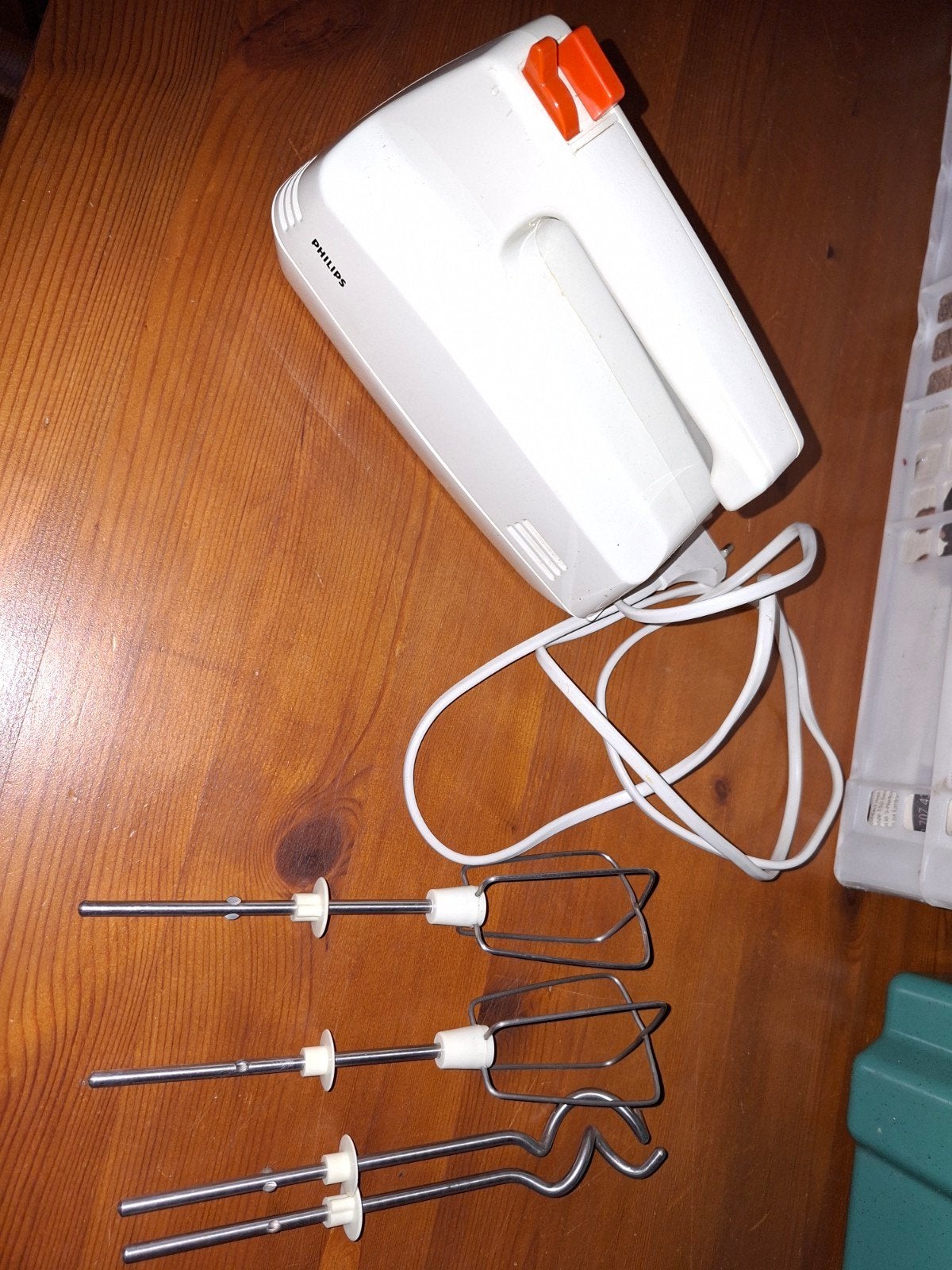 Philips mixer met toebehoren, Witgoed en Apparatuur, Ophalen, 3 snelheden of meer