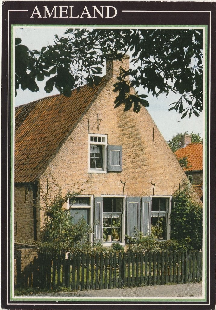 AMELAND Huis, Verzenden, 1980 tot heden, Gelopen, Waddeneilanden