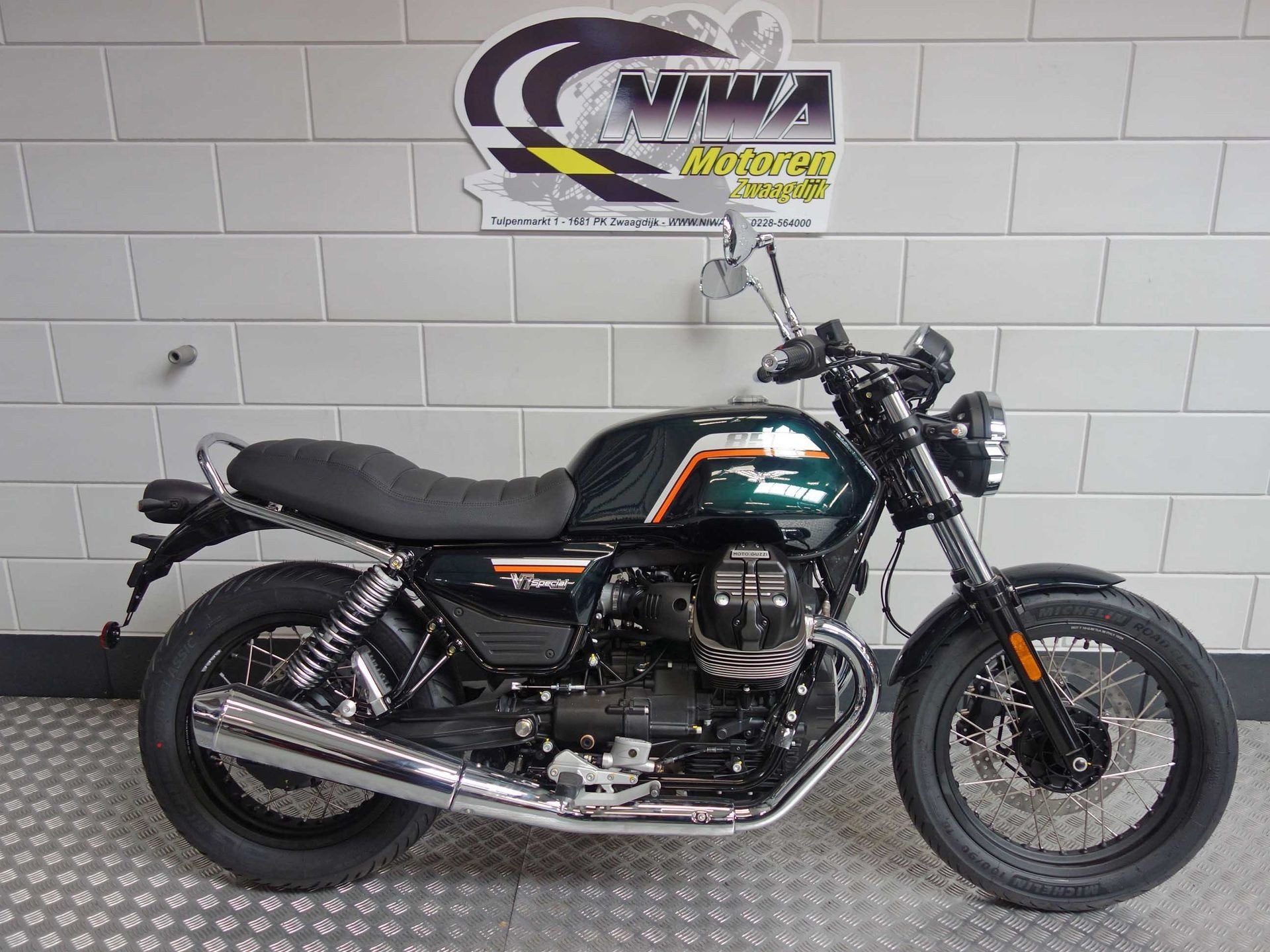 Moto Guzzi V 7, Motoren, 853 cc, Toermotor, Gebruikt, Bedrijf