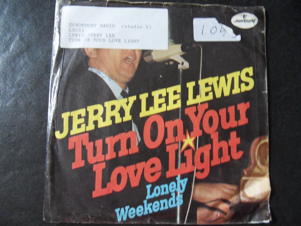 Jerry Lee Lewis - Turn on your love light, Cd's en Dvd's, Vinyl Singles, Ophalen of Verzenden, Zo goed als nieuw, Pop