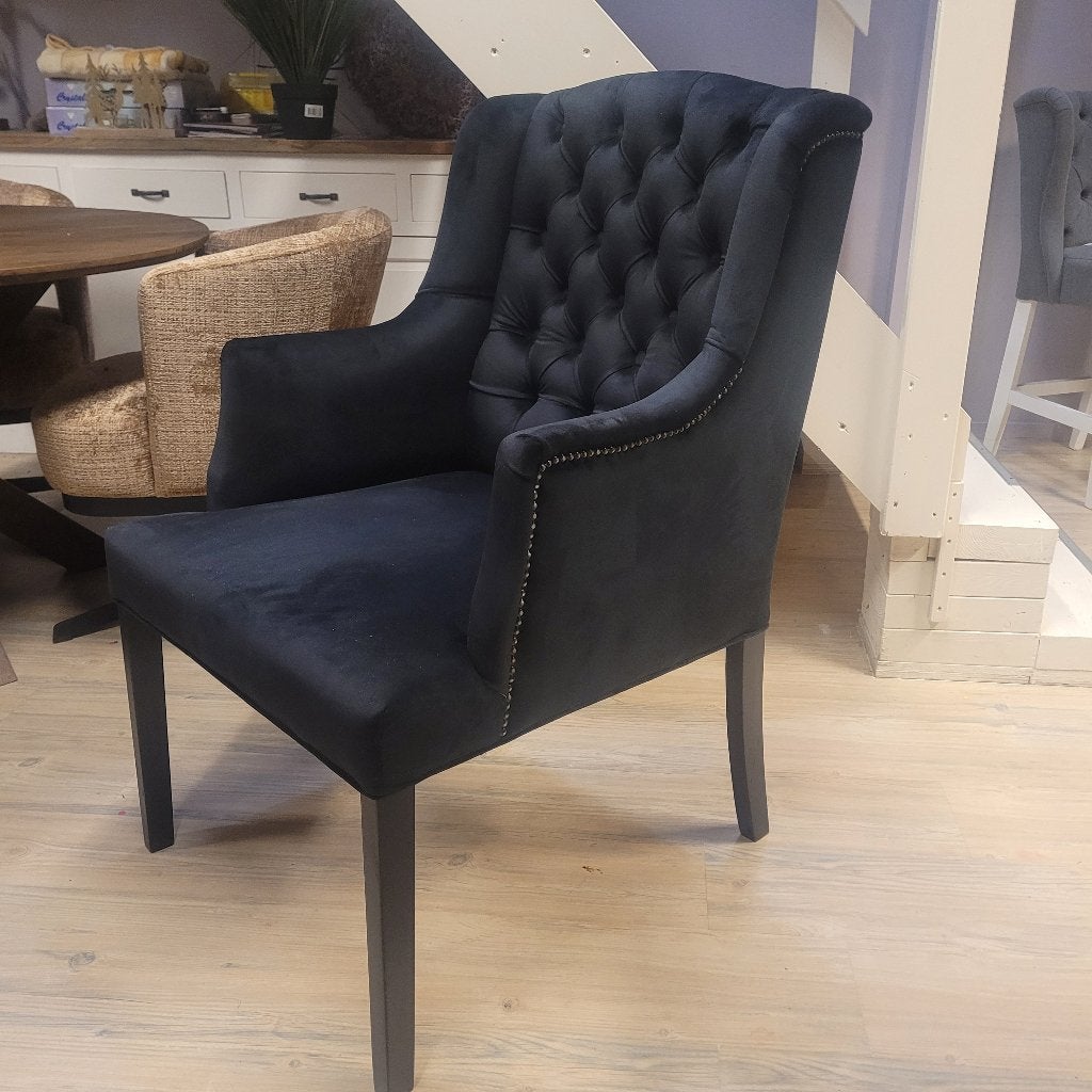 *ACTIE* Landelijke Eetkamerstoel Victoria Stel Zelf Samen (4, Overige kleuren, Nieuw, Stof, Vijf, Zes of meer stoelen