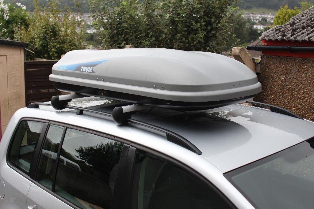 Dakkoffer Thule Evolution (450 liter) + dakdragers te huur, Auto diversen, Dakkoffers, Gebruikt, Ophalen