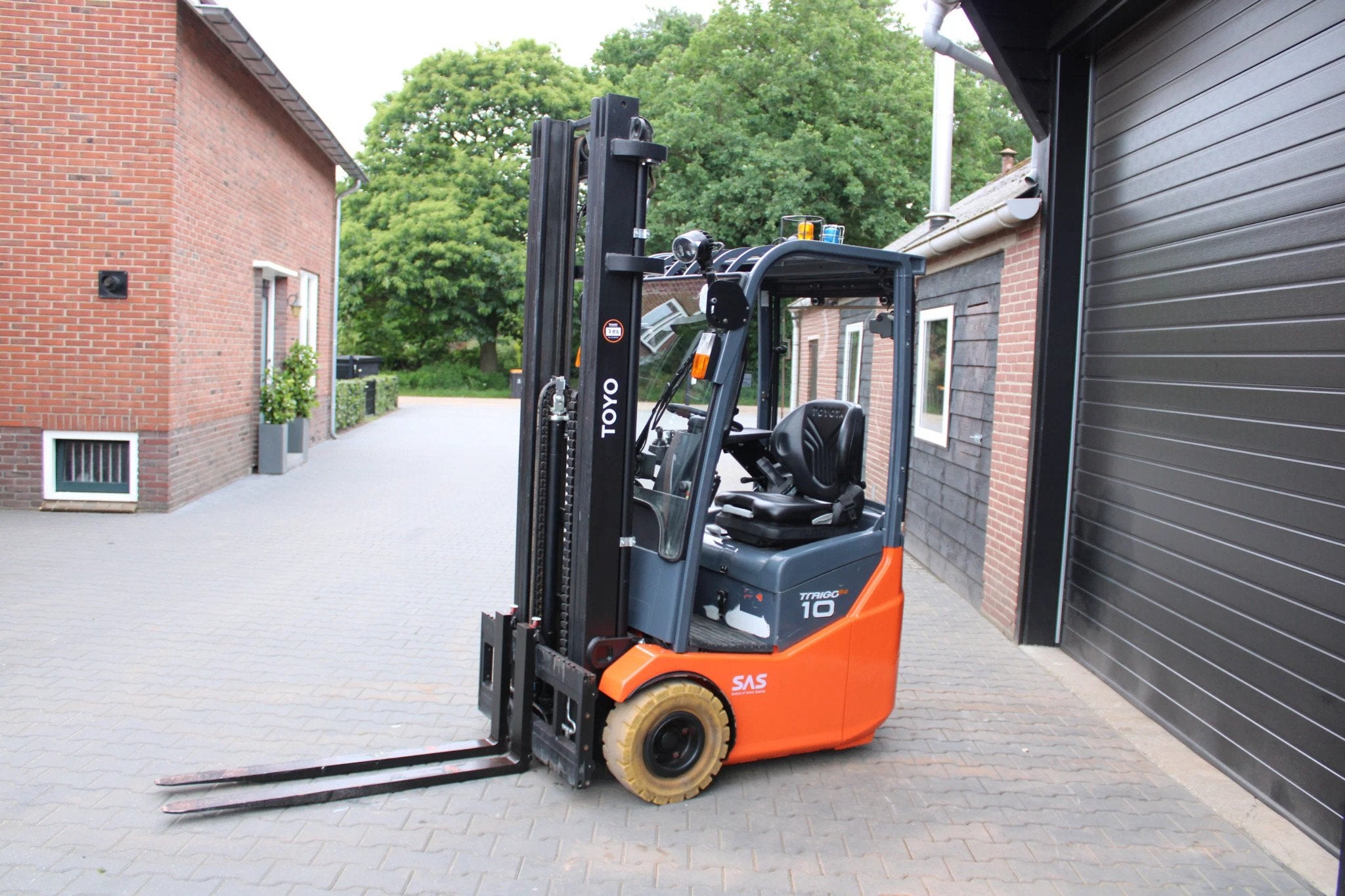 Toyota 7FBEST10 heftruck elektrische triplex sidesift, 1000 tot 2000 kg, Elektrisch, Heftruck, Toyota