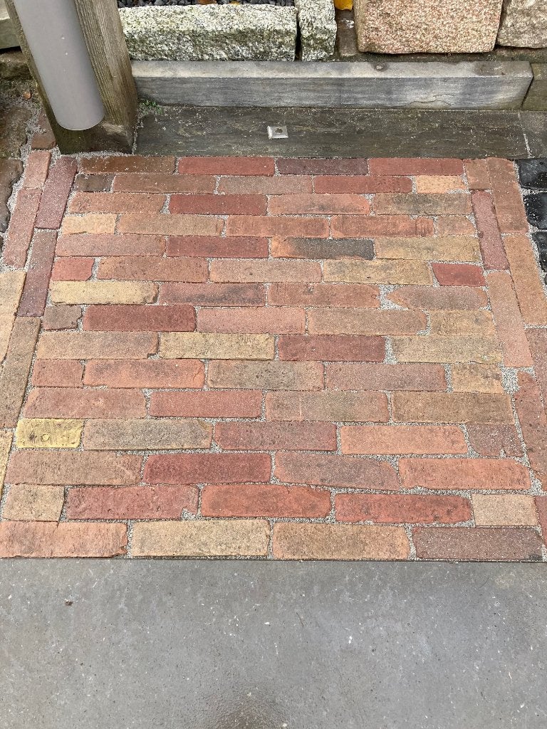 oud gebakken klinkertjes waaltjes ca. 5x5x20cm.bonte kleur, Info@destenenman.nl, Gebruikt, Keramiek, Klinkers
