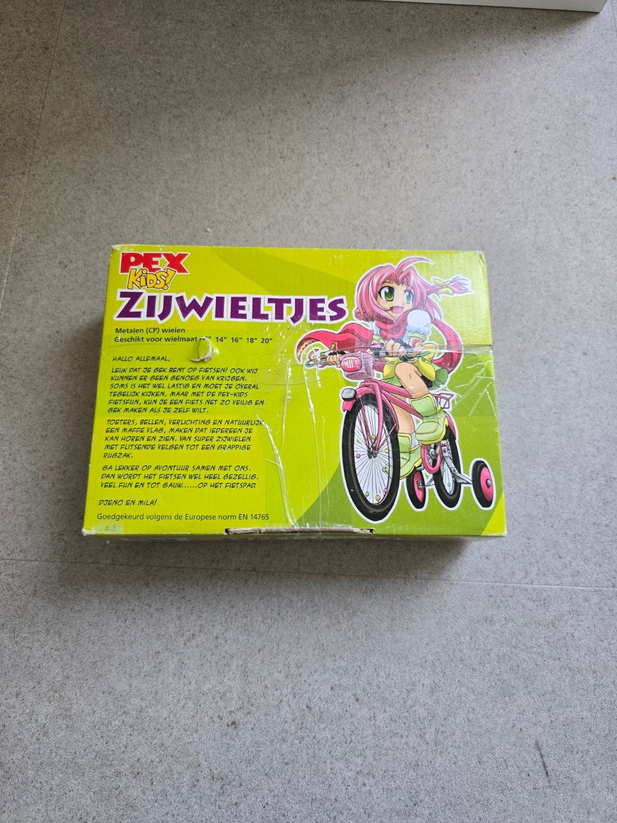 Zijwieltjes voor kinderfiets 12-20 inch - Metaal