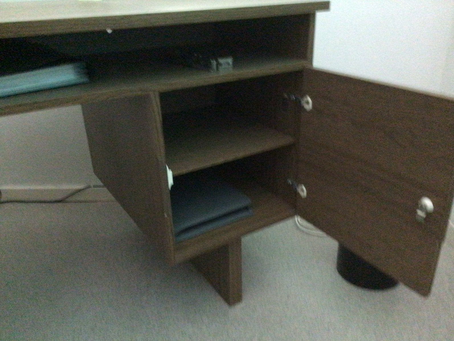 Vintage buro, Huis en Inrichting, Bureaus, Gebruikt, Overige typen, Overige merken, Vintage, Hout, Bruin, Met lades, Opbergruimte