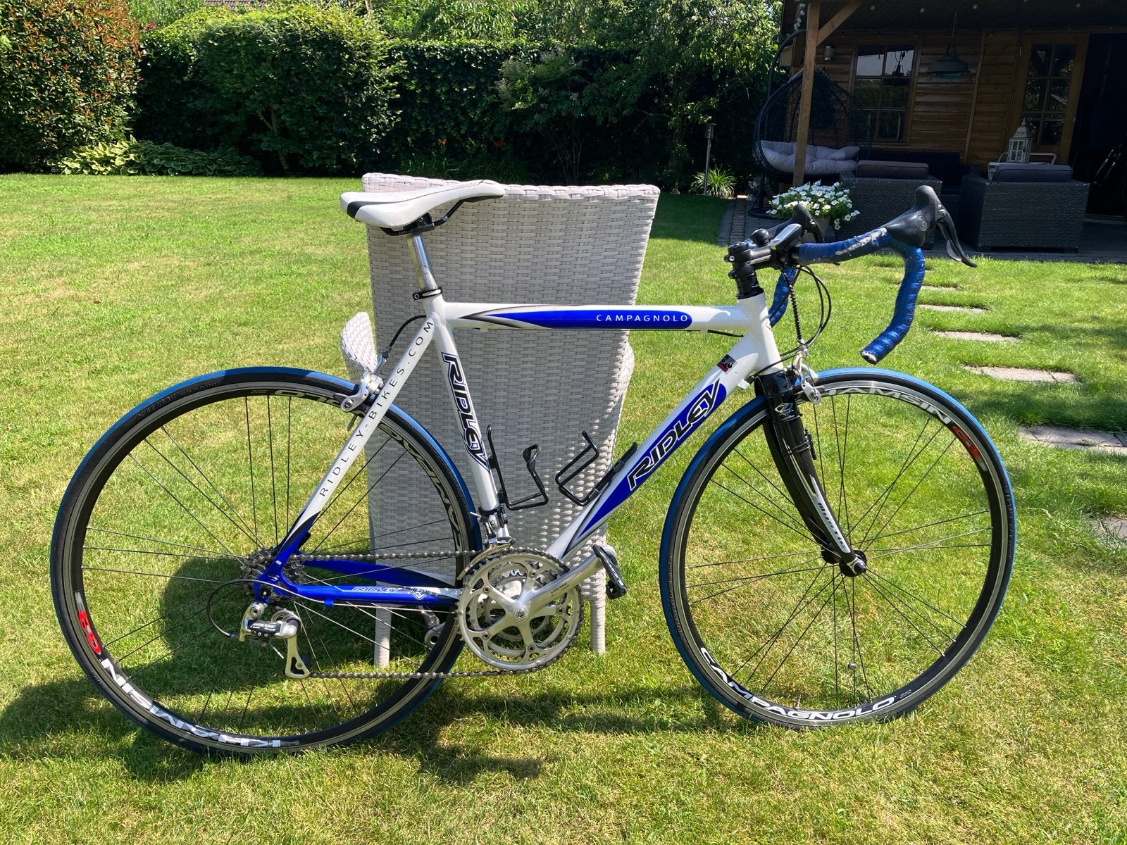 Ridley Orion racefiets met Campagnolo – Khamsin G3 wielen, 28 inch, Gebruikt, Velgrem, Aluminium