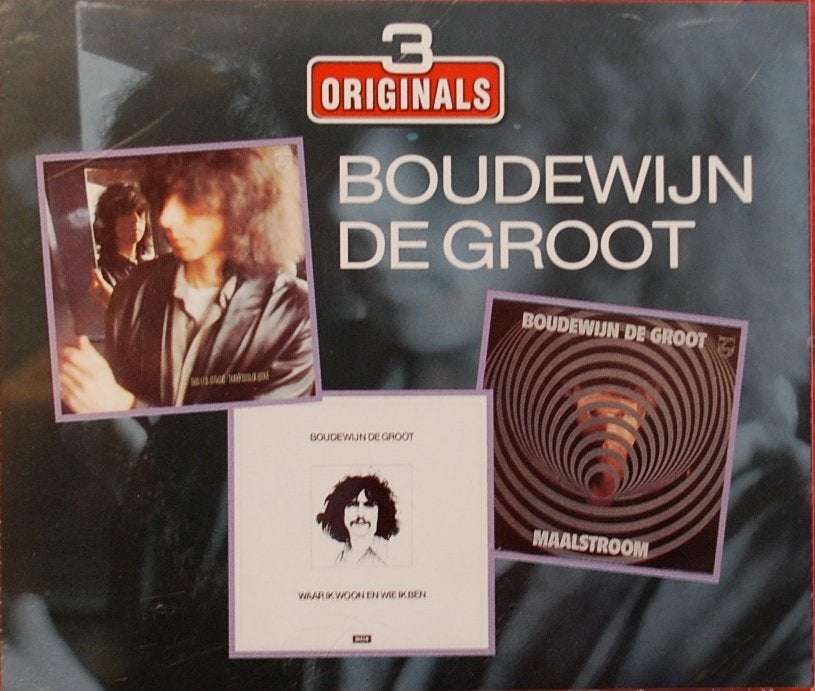 2cd-box Boudewijn de Groot 3 originals o.a. Maalstroom +meer, Ophalen of Verzenden, Gebruikt, Pop, Verzamelalbum