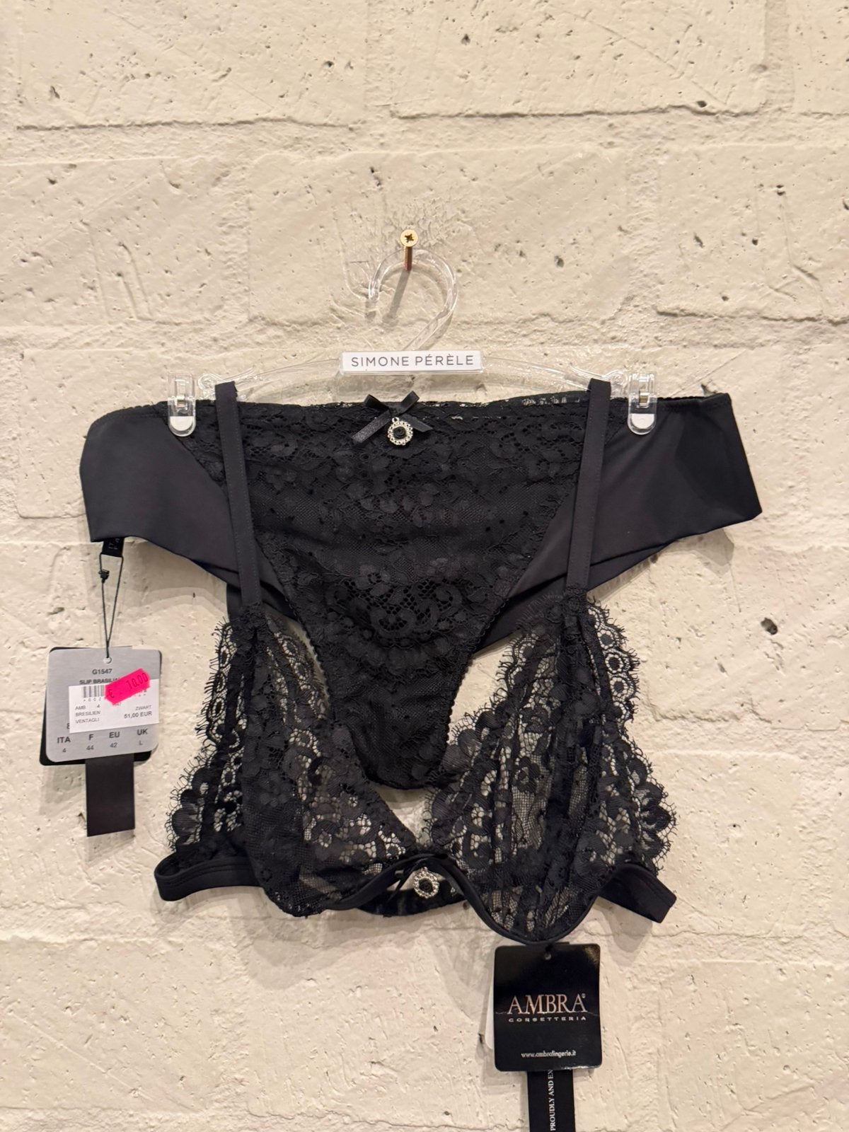 Ambra bh 80B slip 42 NIEUW!! Set nu €10, Ophalen of Verzenden, Setje