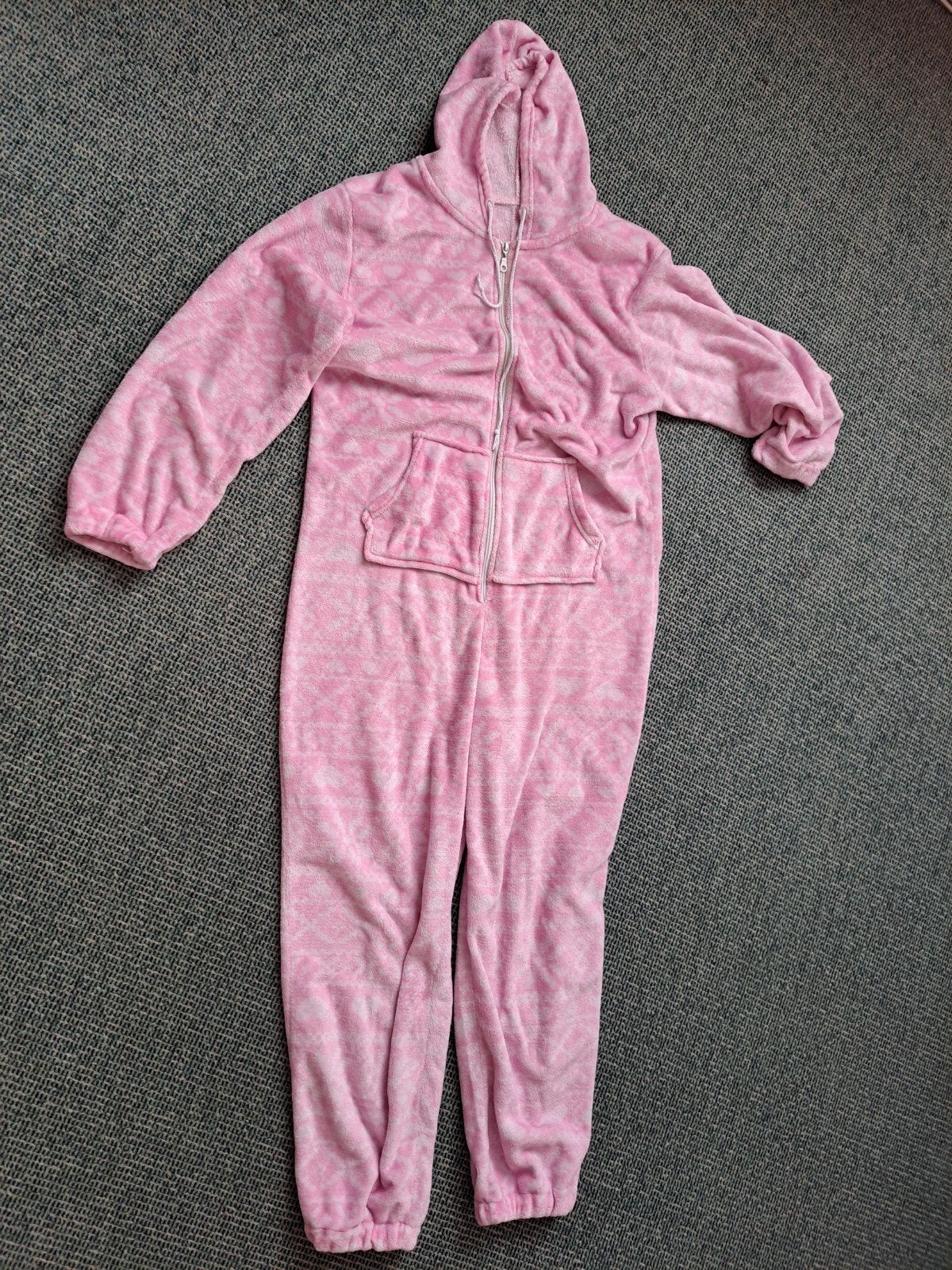 Onesie 44 / 46, Kleding | Dames, Ophalen of Verzenden, Zo goed als nieuw, Maat 46/48 (XL) of groter, Roze