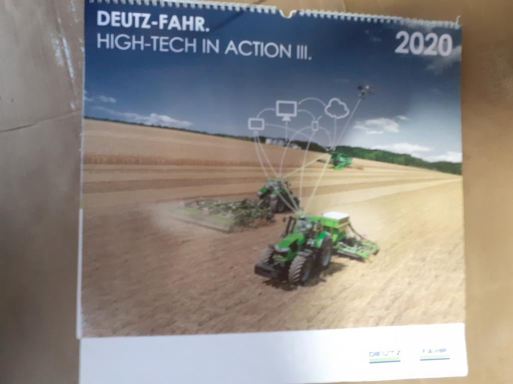 Deutz fahr kalender 2020, Ophalen of Verzenden, Zo goed als nieuw