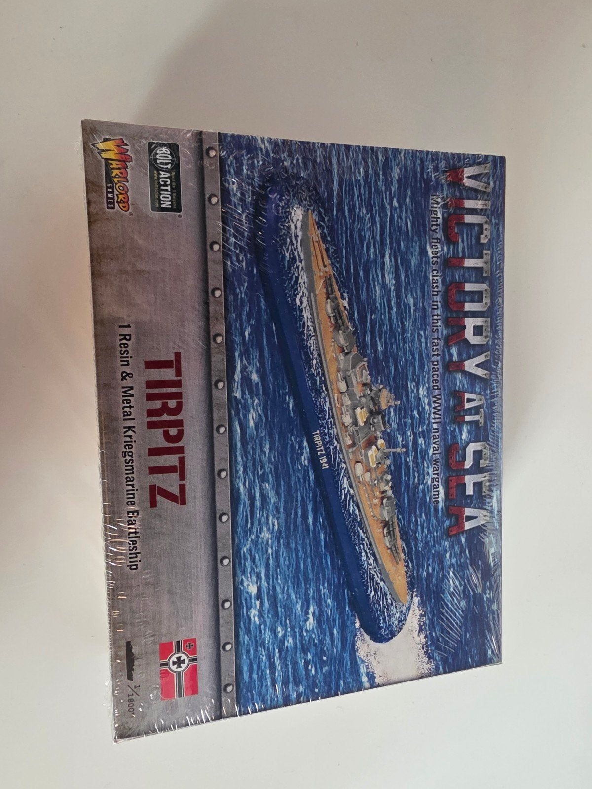 Warlord Games Tirpitz 1:1800 Resin & Metal Battleship, Ophalen of Verzenden, Nieuw, 1:200 of kleiner, Overige merken