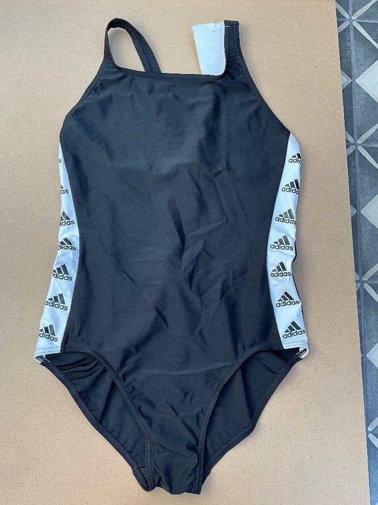 Adidas sh3.ro taper s badpak maat 36 zwart/wit nieuw, Zwart, Nieuw, Badpak, Ophalen of Verzenden