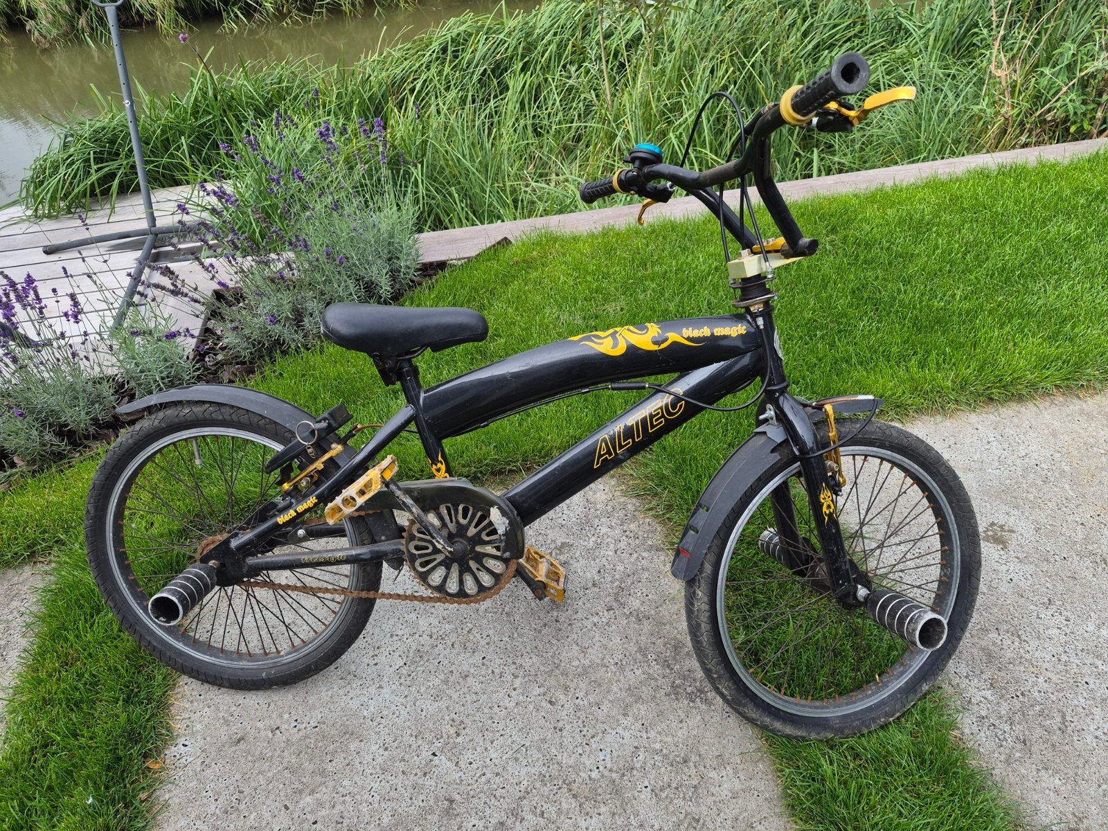 Stuntfiets - Altec - 19 inch wielmaat - Zwart, Ophalen, Altec, Staal, Stuur 360° draaibaar